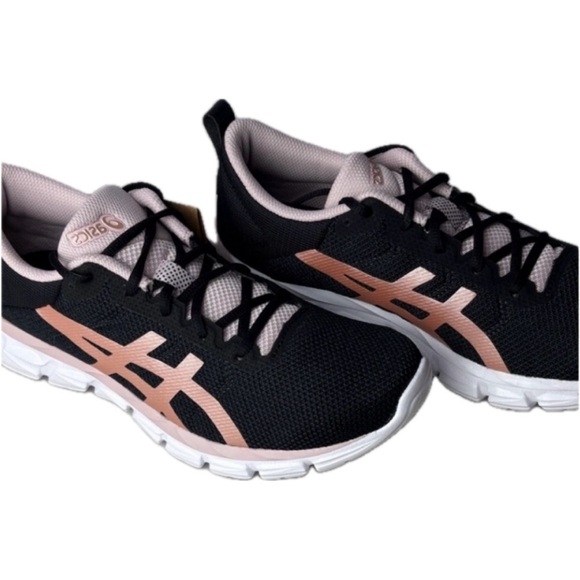 NWT ASICS GEL QUANTUM LYTE Black and Metallic
Rose Gold Running Shoes OG Box - Picture 13 of 13